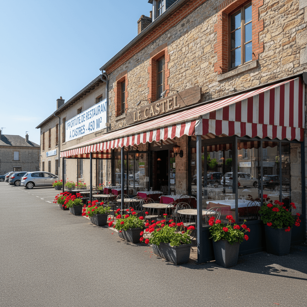 Restaurant à Castres : terrasse - licence IV - Image 1