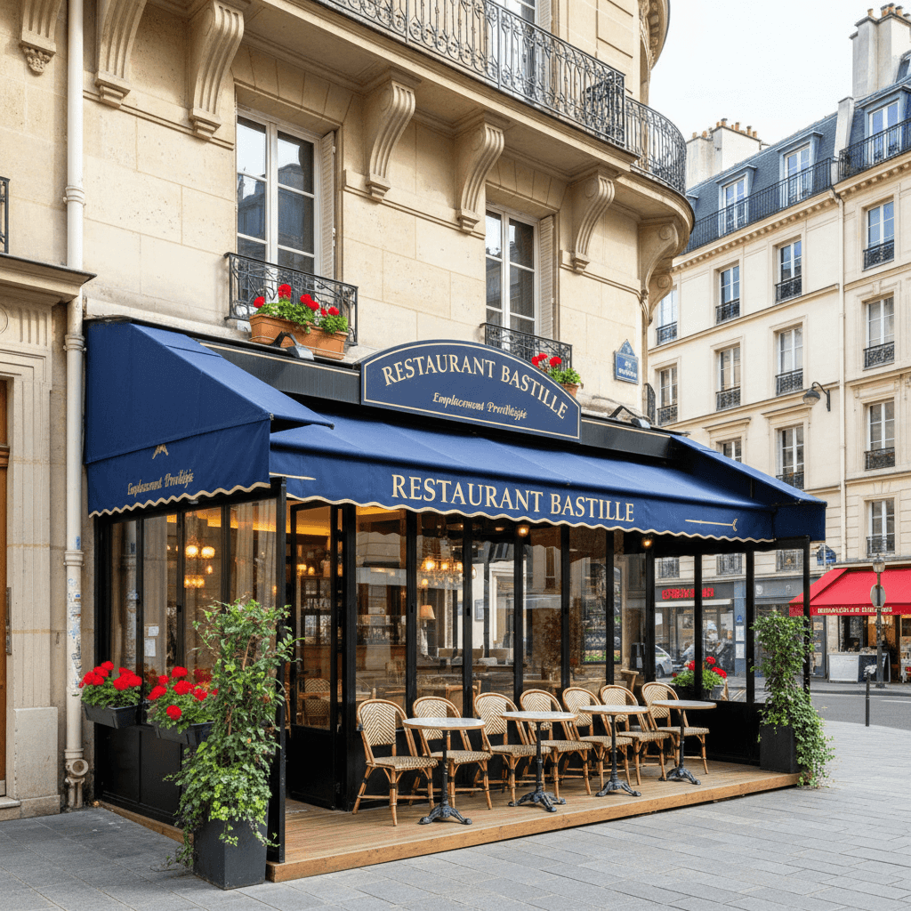 Restaurant à Bastille : Emplacement Privilégié