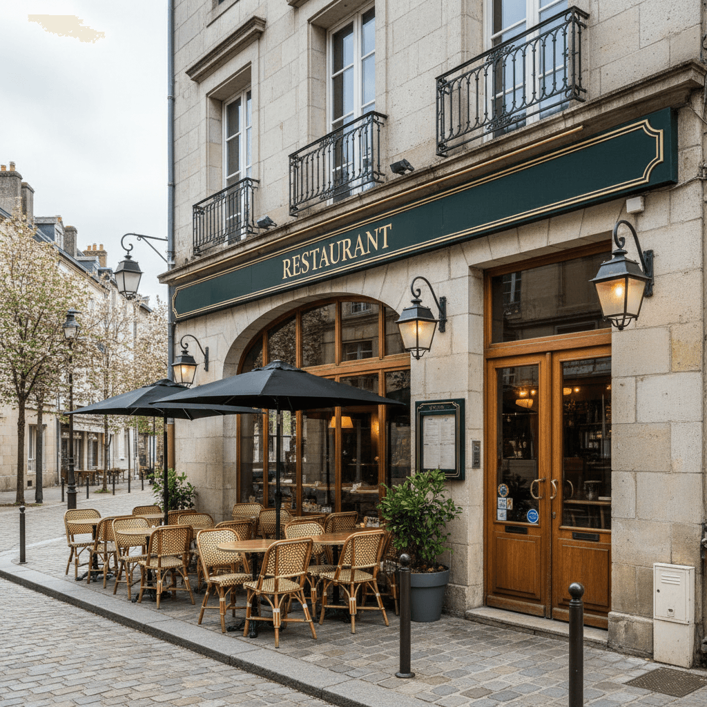 Restaurant 130m² à Alençon : terrasse - licence IV - Image 1