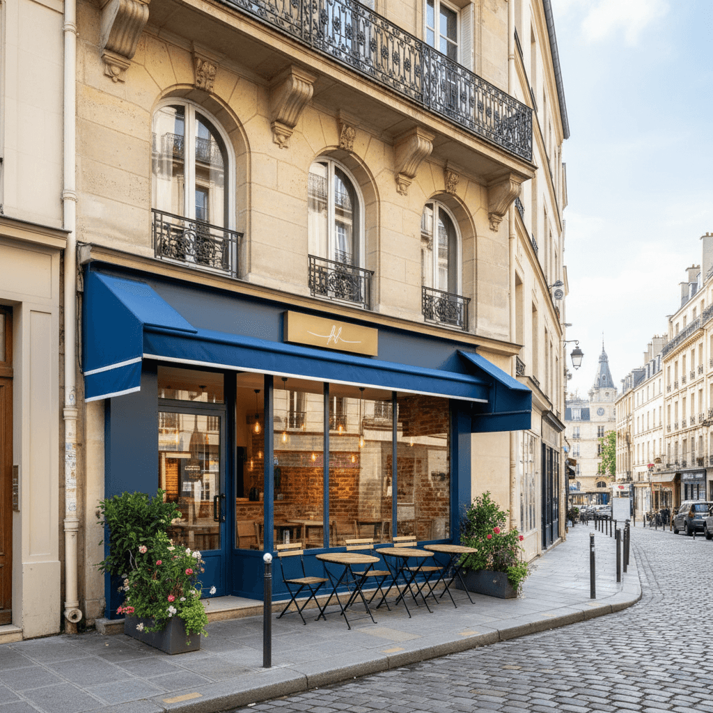 Snack 120m² à Paris : extraction