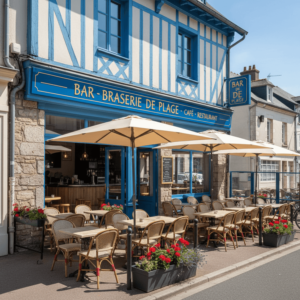 Bar-brasserie à Caen : terrasse - licence IV - Image 1