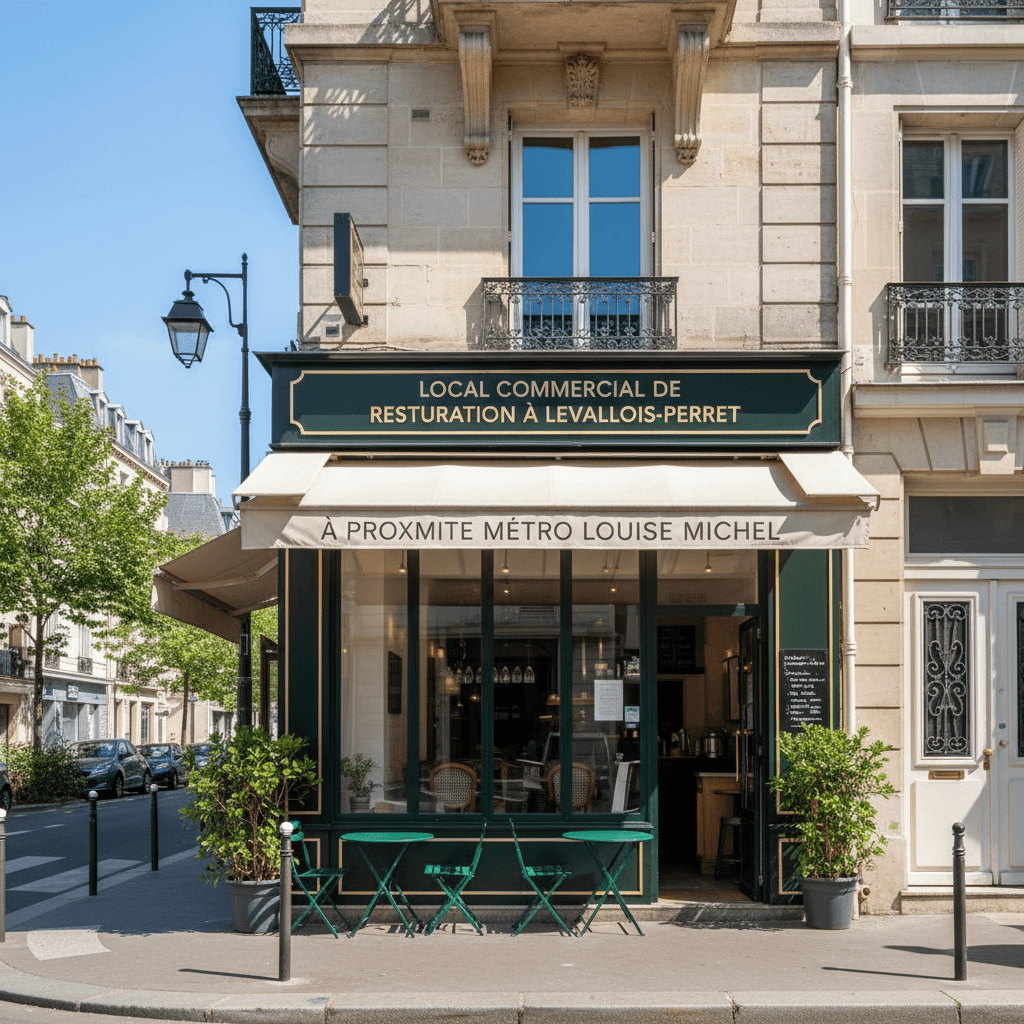 Restauration sans nuisance (Pas de conduit, réchauffage) 20 couverts à Levallois-Perret - Image 1