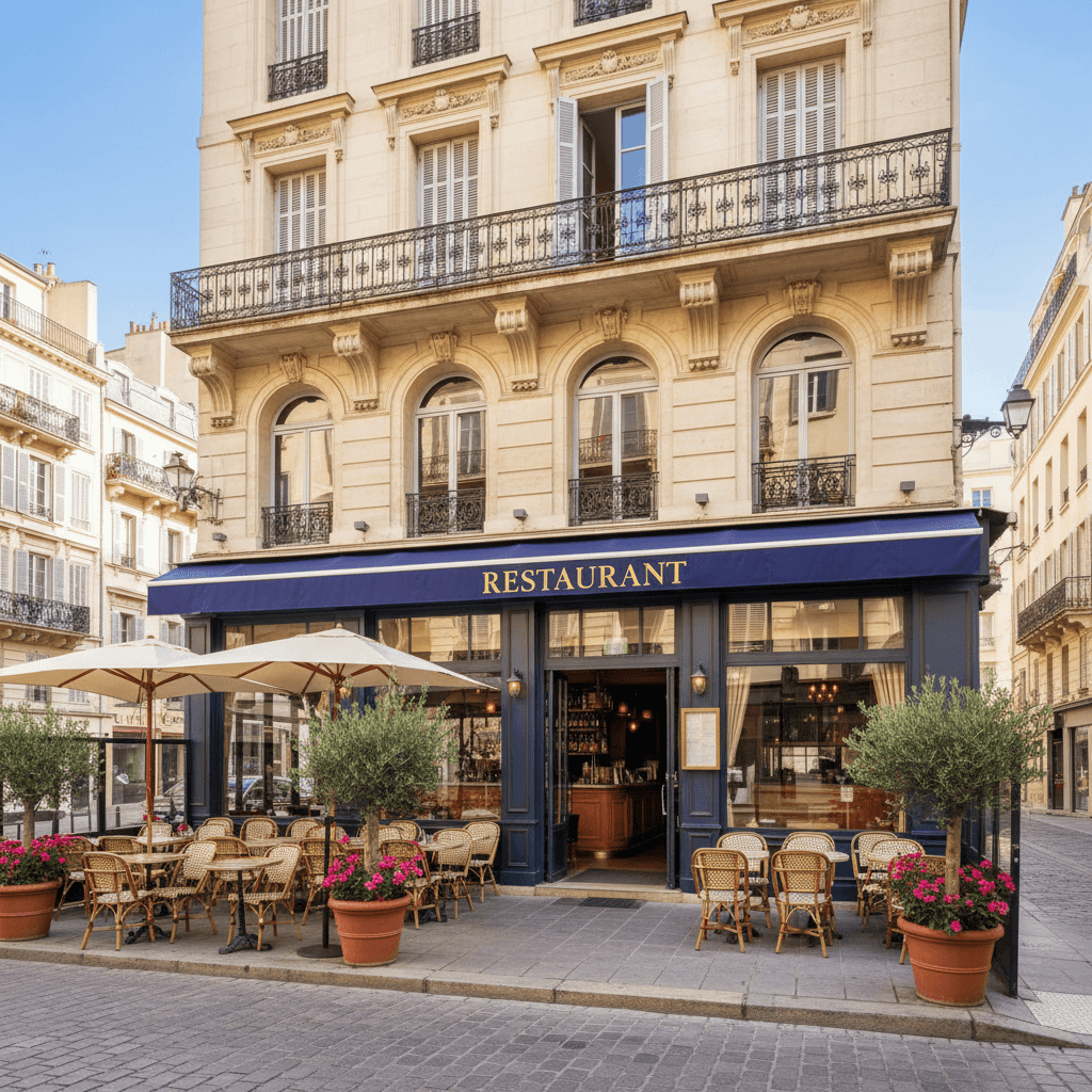 Restaurant 120m² à Marseille : terrasse - licence IV