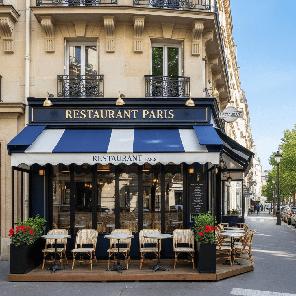 Restaurant 15 couverts à Paris : extraction