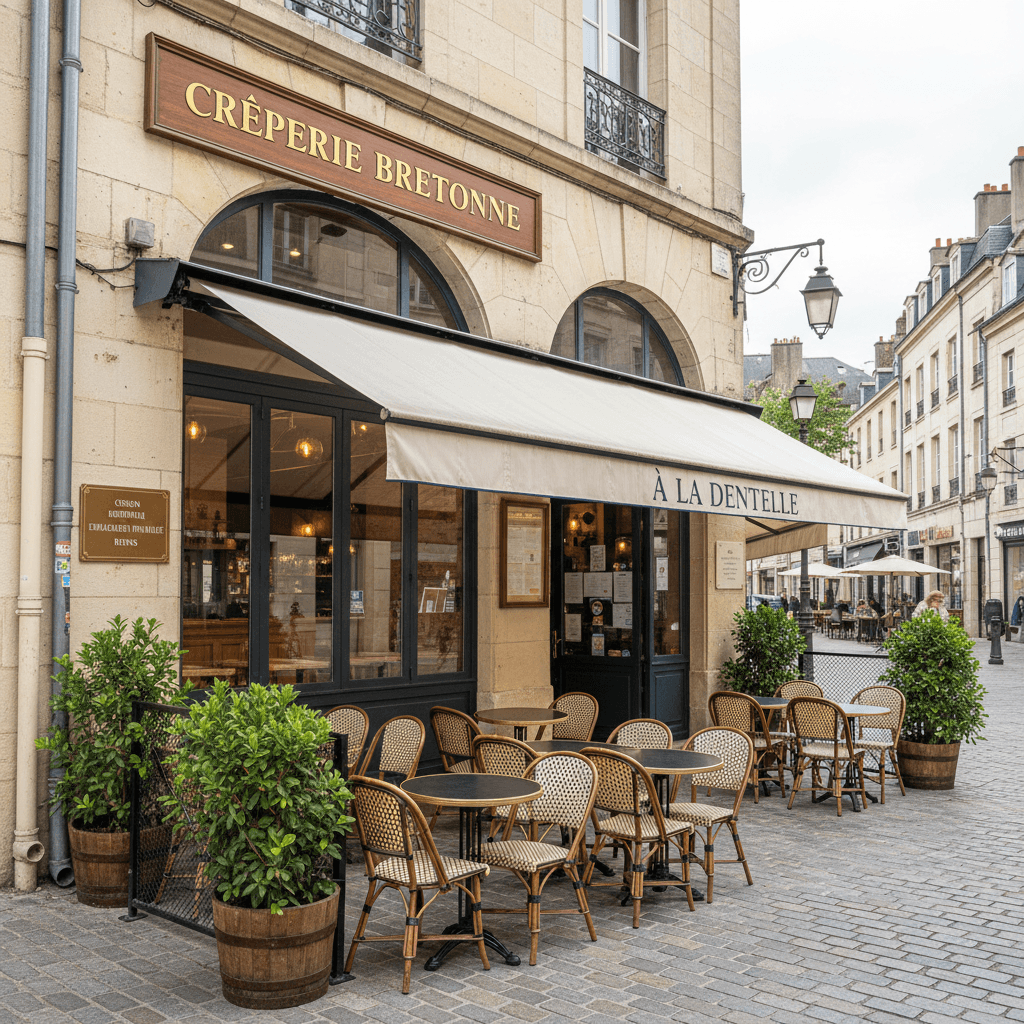 Restaurant à Rennes : terrasse