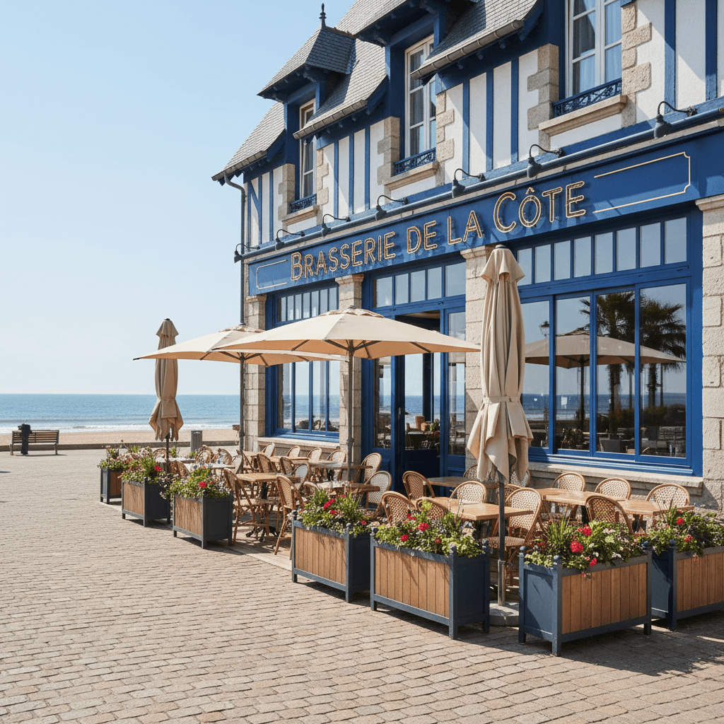 Bar-brasserie 365m² à Saint-Brevin-Les-Pins : terrasse - licence IV - Image 1