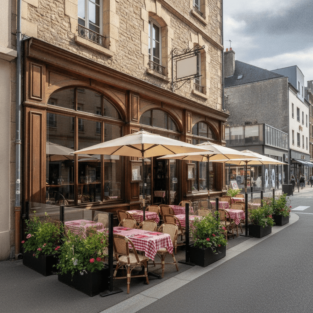 Restaurant 274m² à Rumilly : terrasse - licence IV - Image 1
