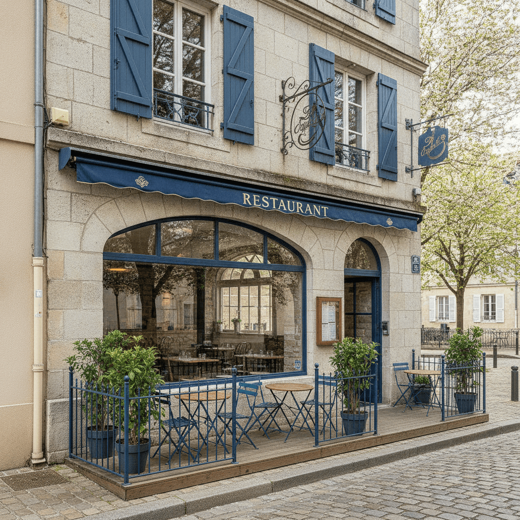 Restaurant 70m² à Pessac : terrasse - licence IV - Image 1