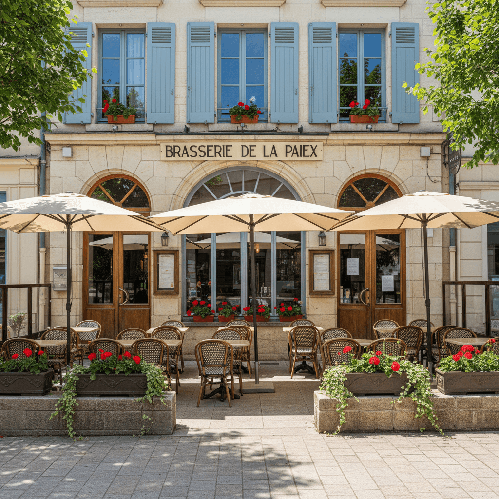 Bar-brasserie 180m² à Saint-Lô : terrasse - licence IV - Image 1
