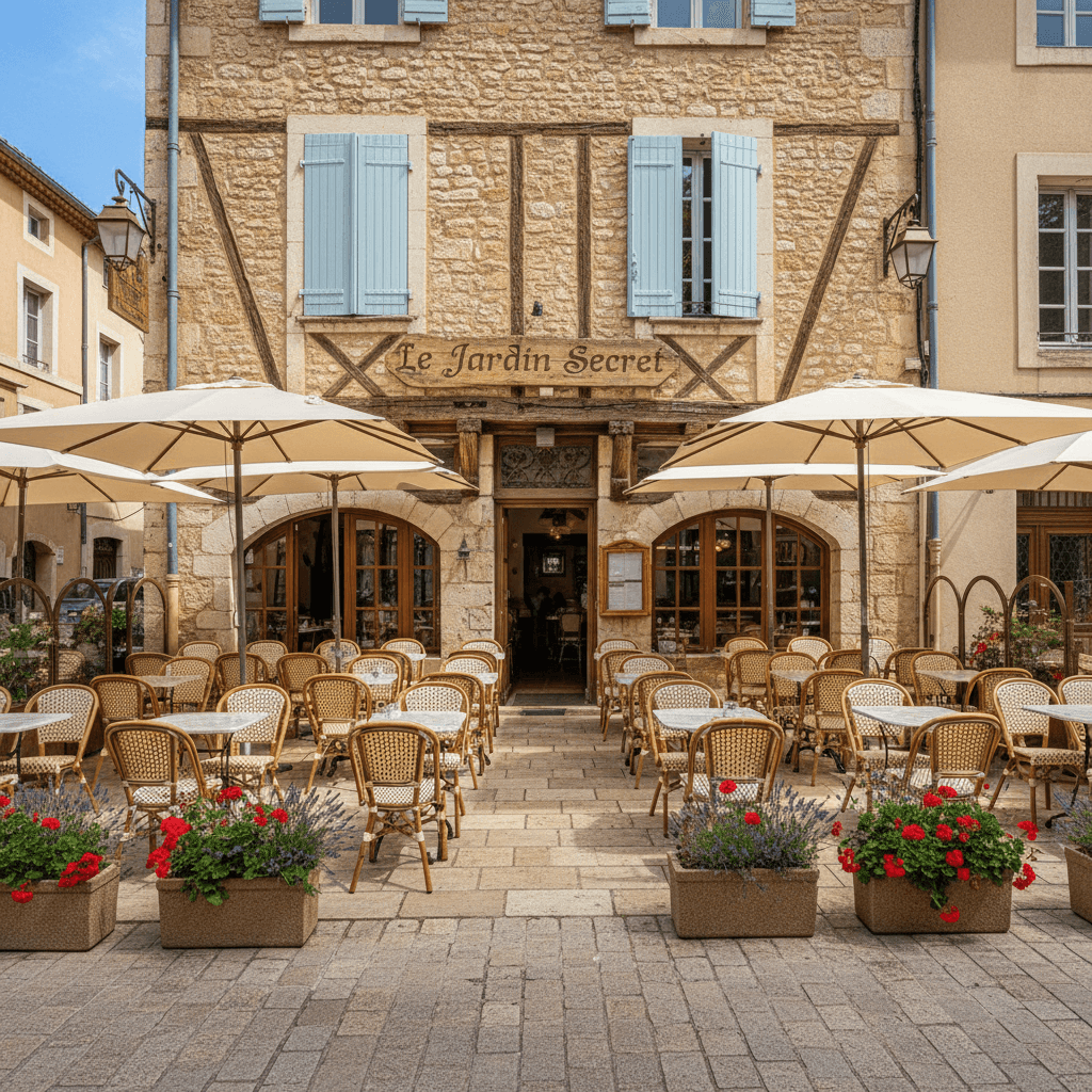 Restaurant 293m² à Montpellier : terrasse - extraction - Image 1