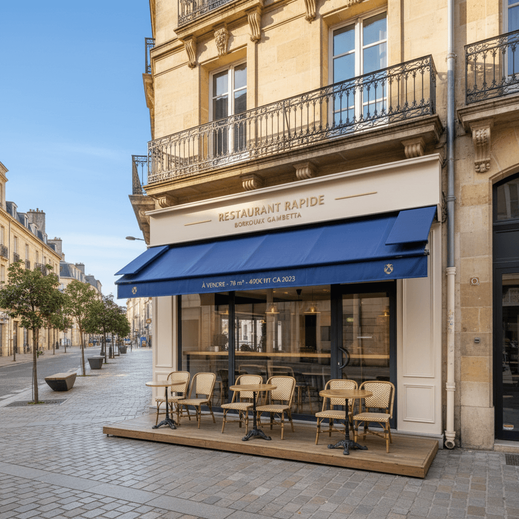 Fast-food 78m² à Bordeaux