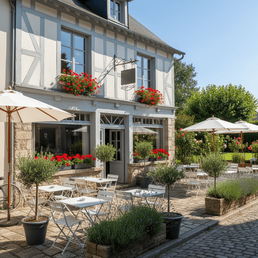 Restaurant 220m² à Veules-Les-Roses : terrasse - licence IV - Image 1