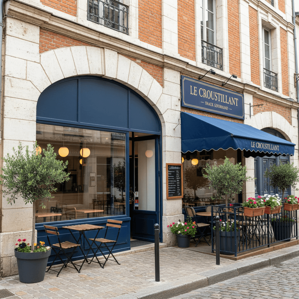 Fast-food 122m² à Toulouse : terrasse - extraction