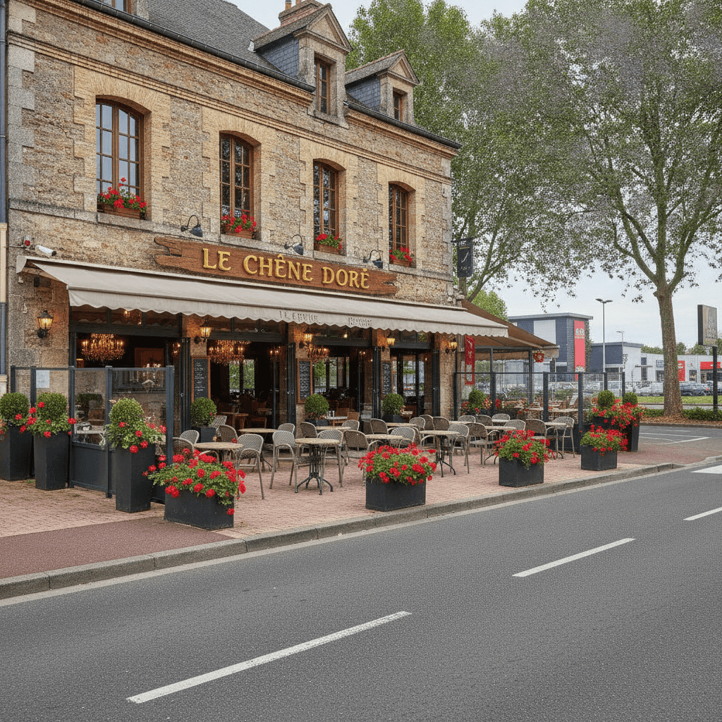 Restaurant 995m² à Dreux : terrasse - licence IV - Image 1