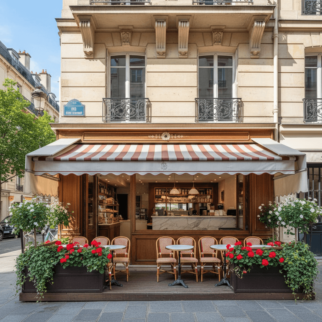 Snack 15 couverts à Paris : terrasse