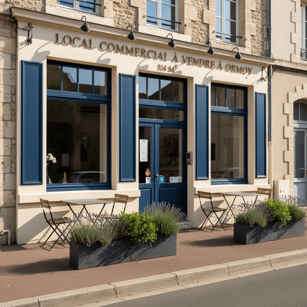Murs et fonds 114m² à Ormoy - Image 1