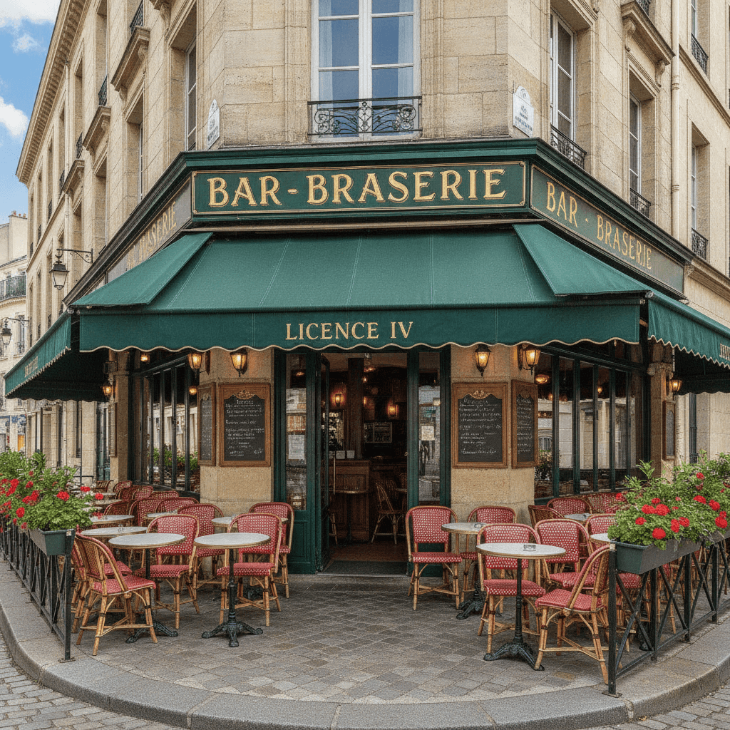 Bar-brasserie 120 couverts à Clamart : terrasse - licence IV - Image 1