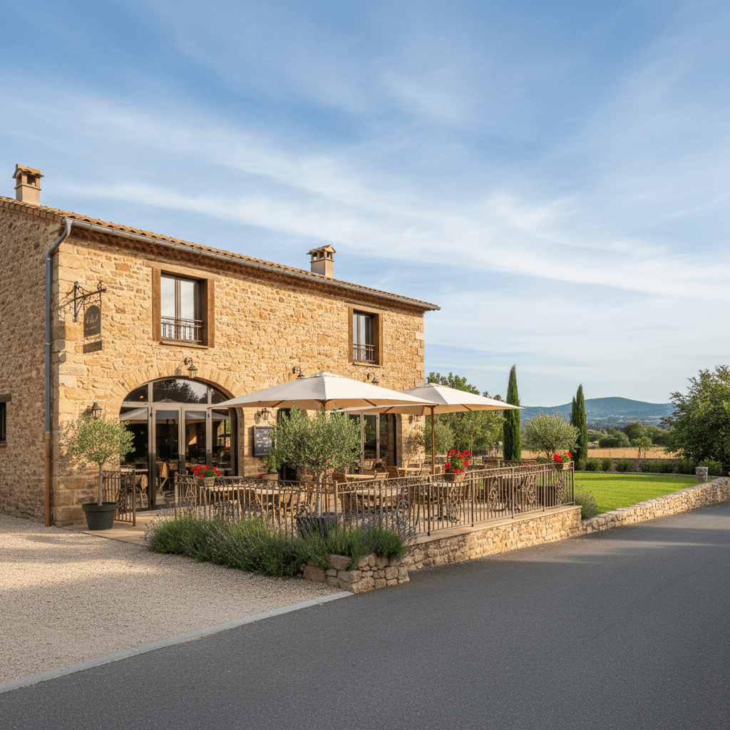 Restaurant 470m² à Saleilles : terrasse - licence IV - Image 1