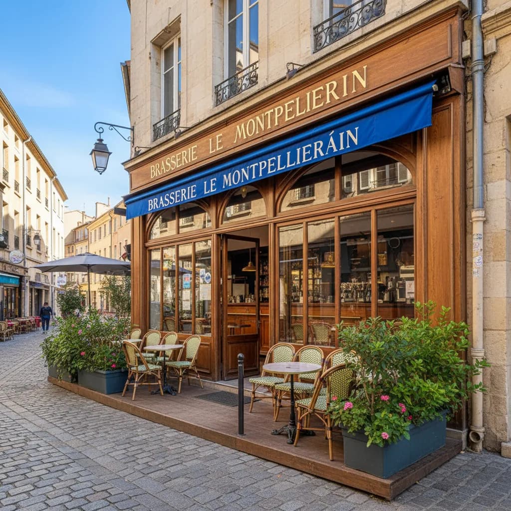 Bar-brasserie 70m² à Montpellier : terrasse - licence IV - Image 1