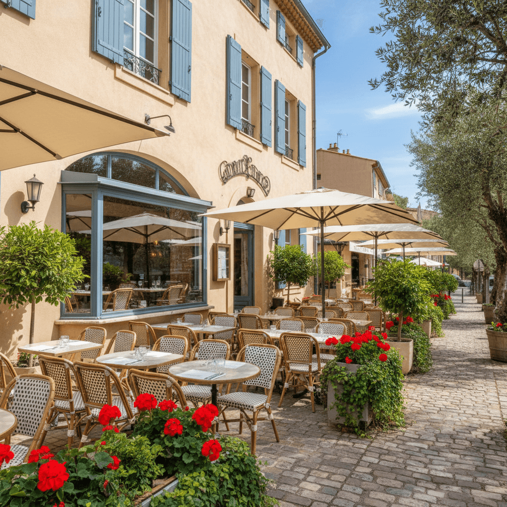 Restaurant 50m² à Nice : terrasse