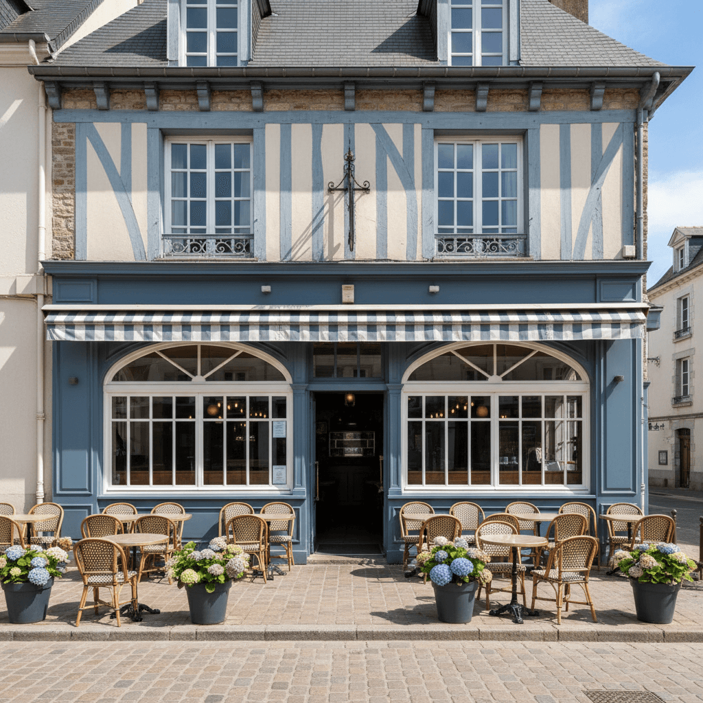 Bar-brasserie 200m² à Arromanches-Les-Bains : terrasse - licence IV - Image 1