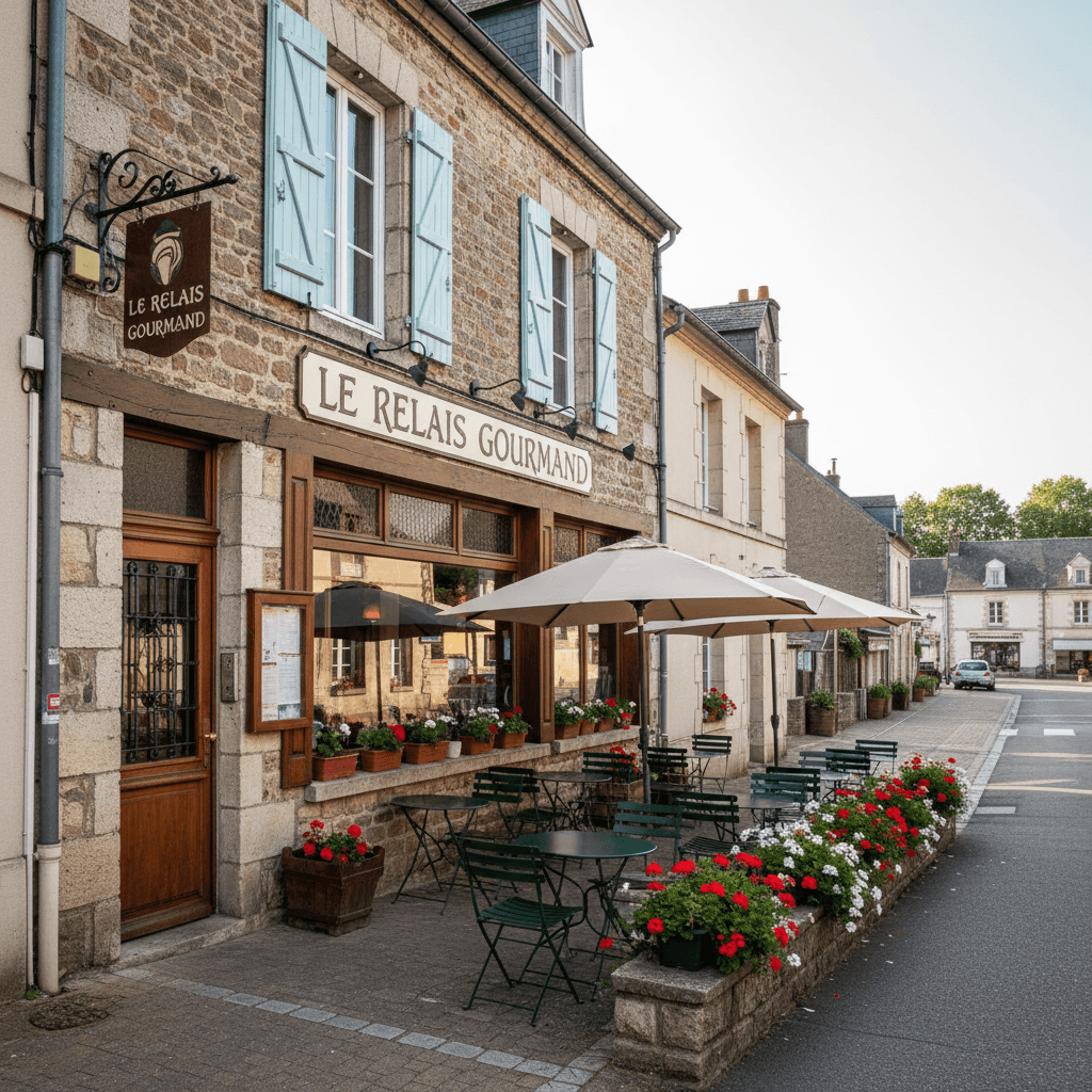 Restaurant 350m² à Drucat : terrasse - licence IV - Image 1
