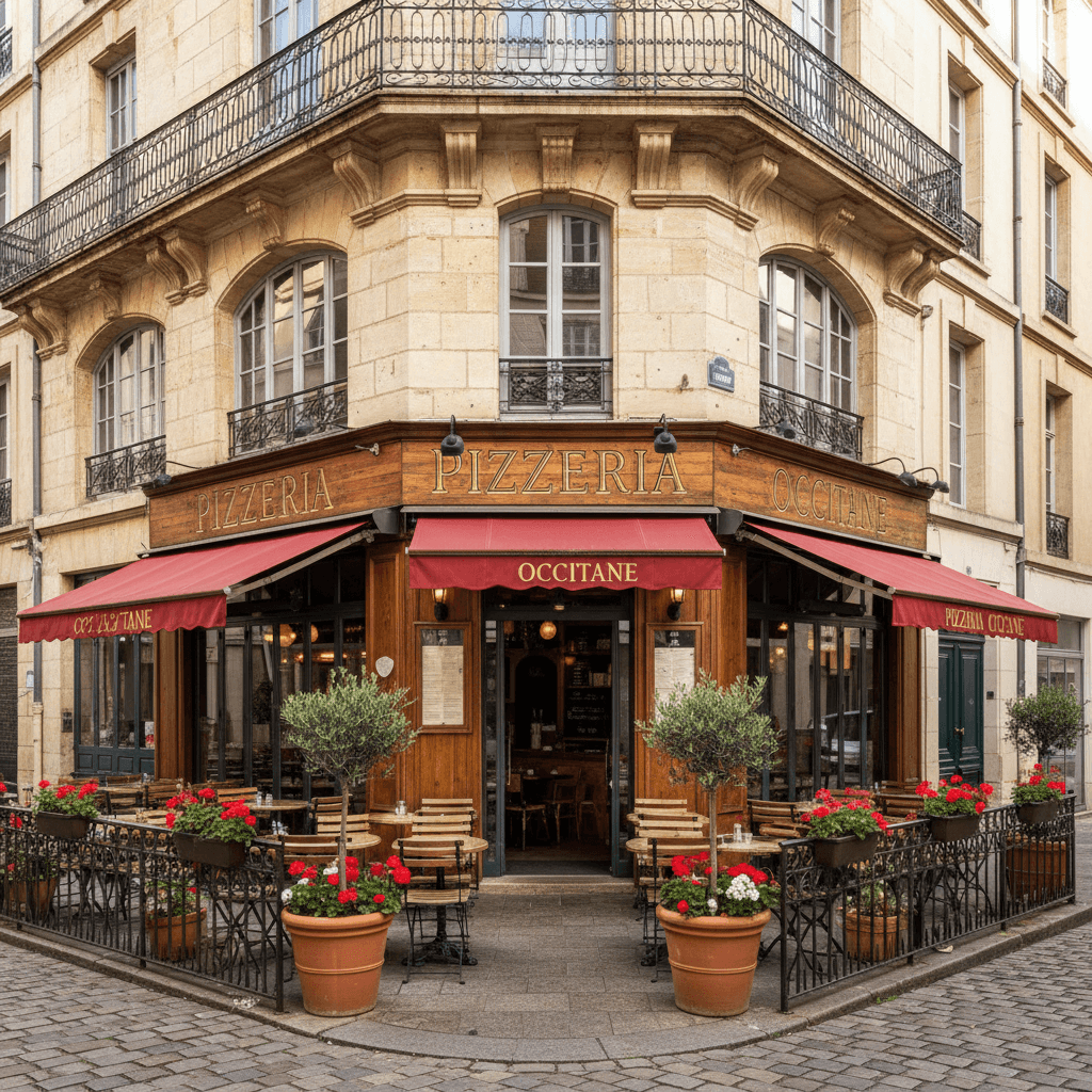 Restaurant à Toulouse : terrasse - Image 1