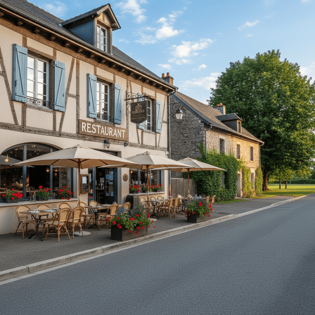 Restaurant 380m² à Saint-Genix-Les-Villages : terrasse - licence IV - Image 1