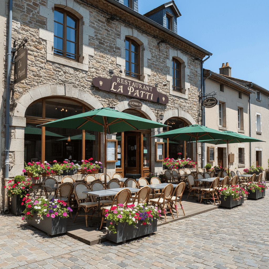 Restaurant 300m² à Castans : terrasse - licence IV