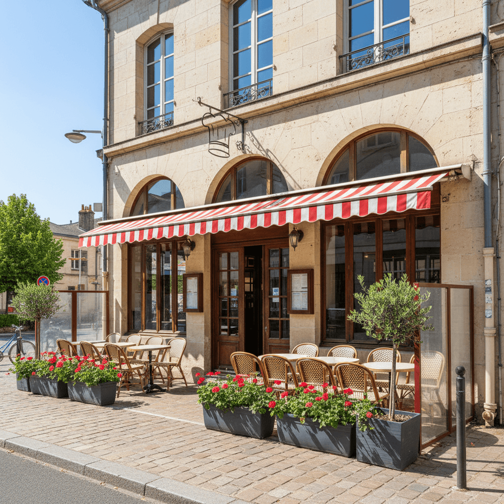 Restaurant à Tours : terrasse - licence IV - Image 1