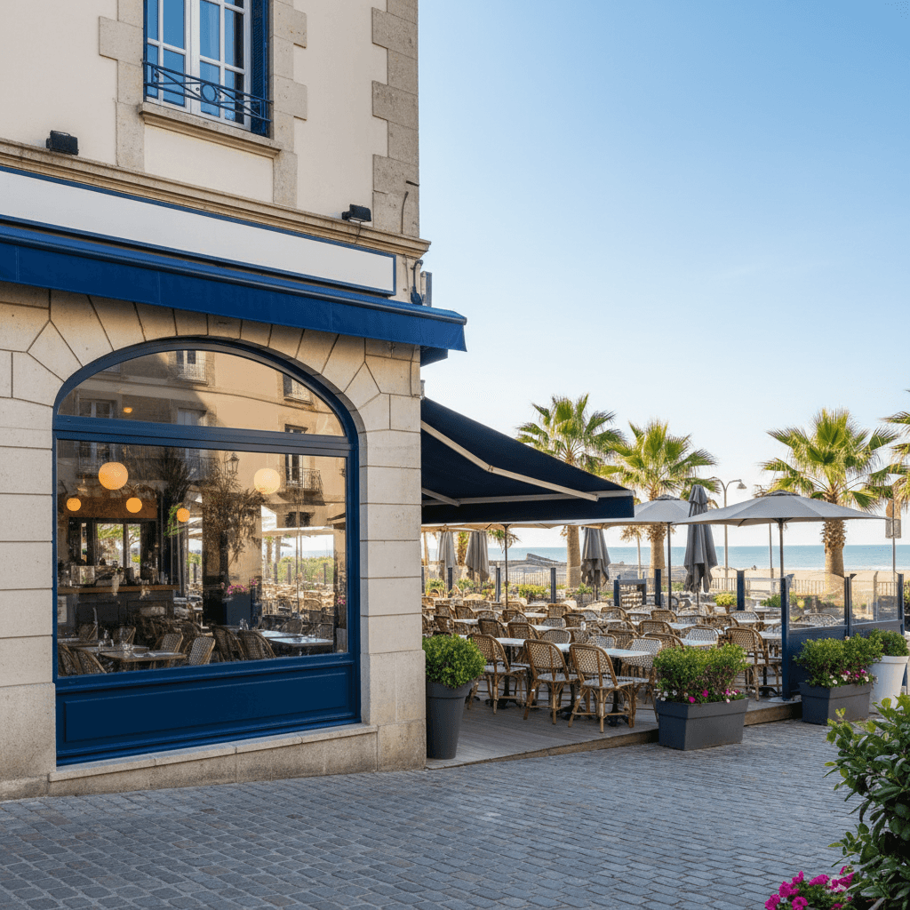 Restaurant 100m² à Anglet : terrasse - licence IV - Image 1