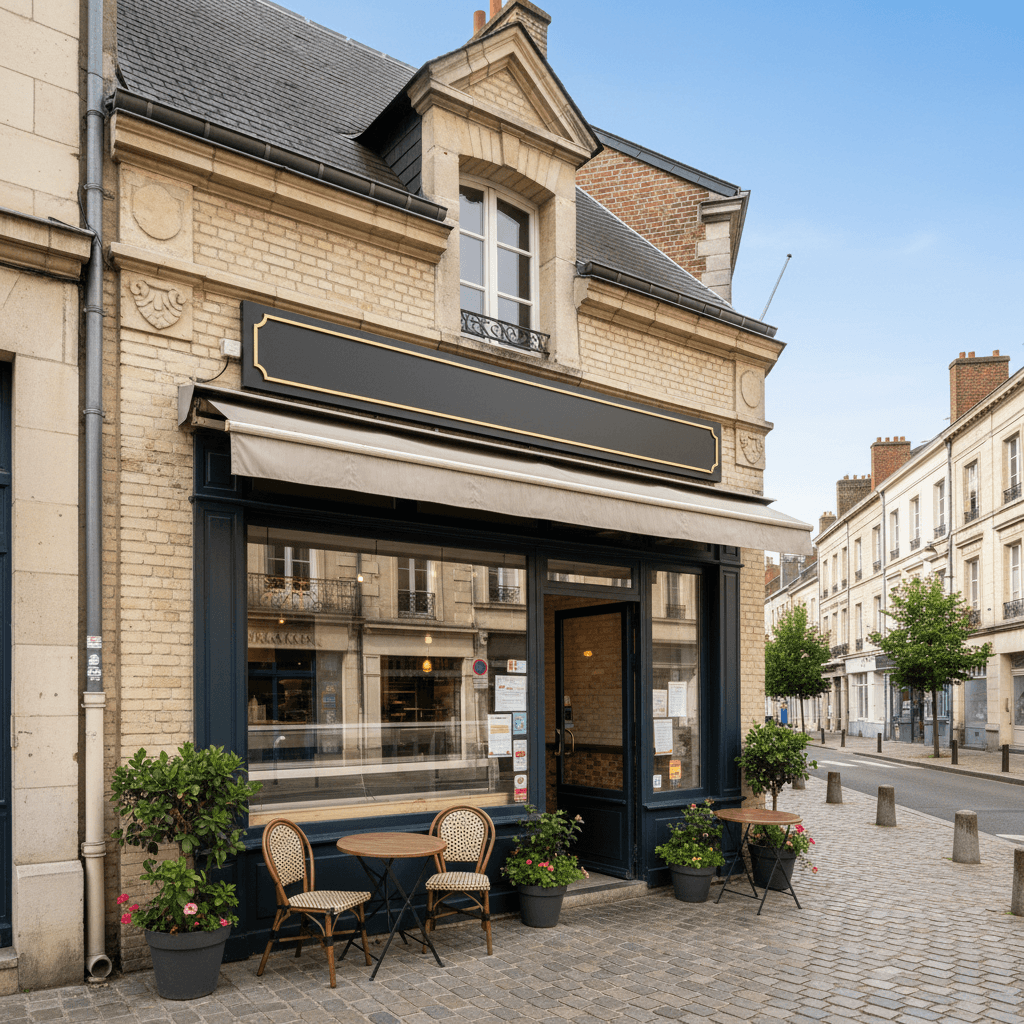 Fast-food 70m² à Lille : extraction