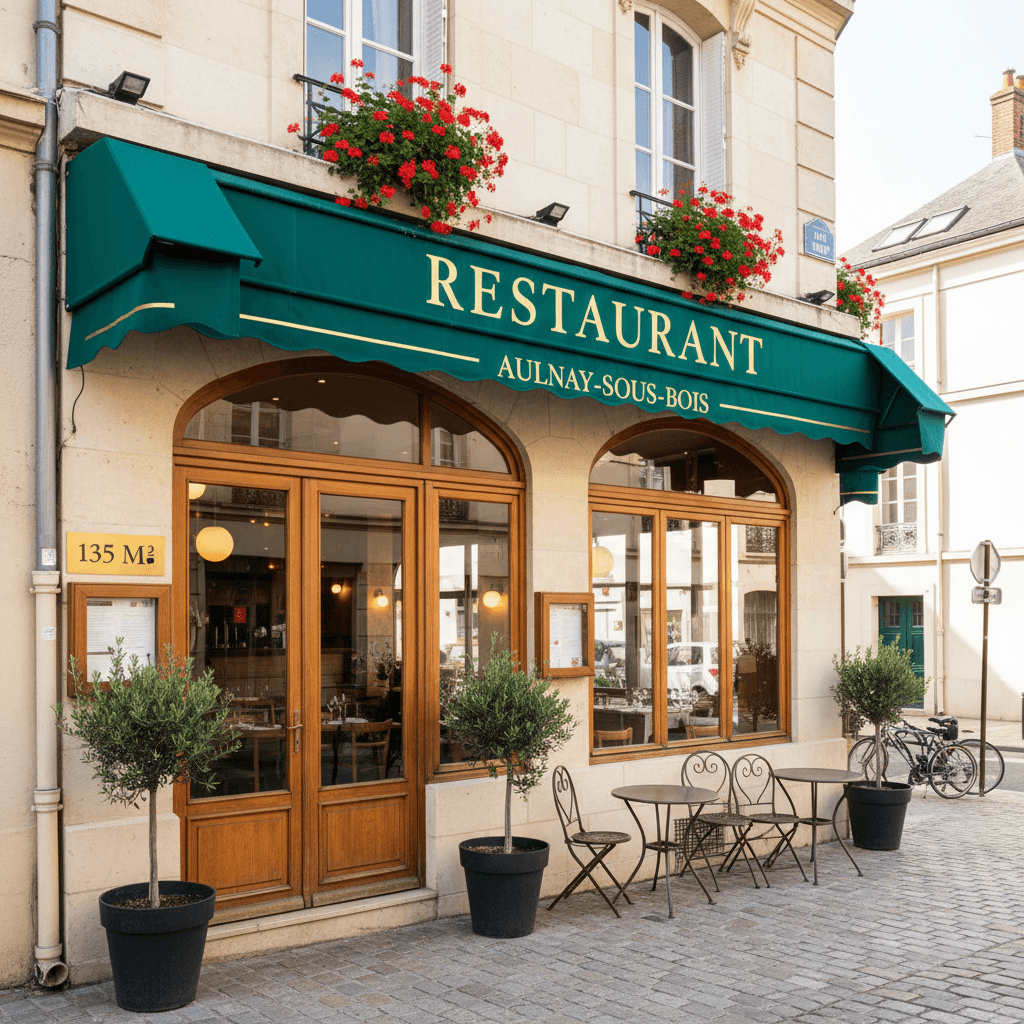 Restaurant 60 couverts à Aulnay-sous-Bois : extraction - Image 1