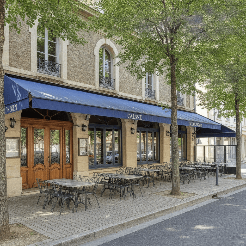 Restaurant 872m² à Chasse-Sur-Rhône : terrasse - licence IV - Image 1