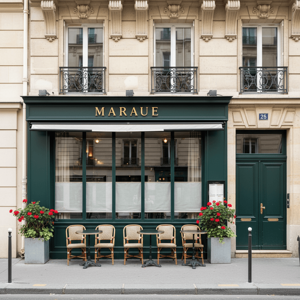 Restaurant 55m² à Paris : parking