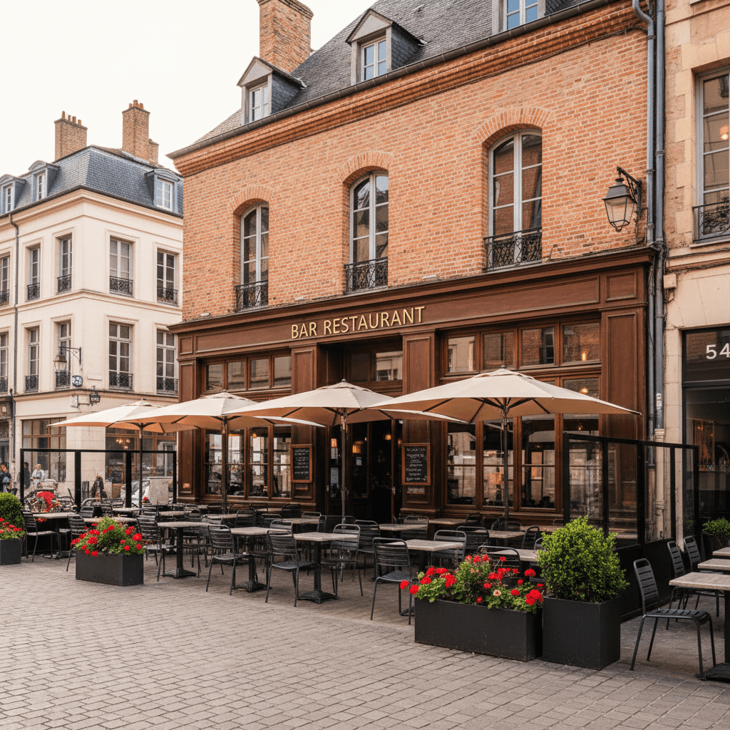 Restaurant à Toulouse : terrasse - licence IV - Image 1