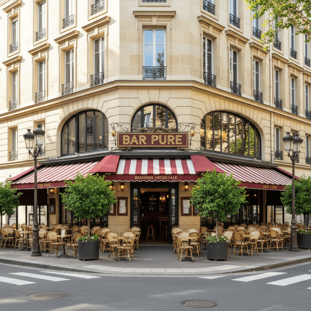Bar-brasserie 80m² à Villeurbanne : terrasse - licence IV - Image 1