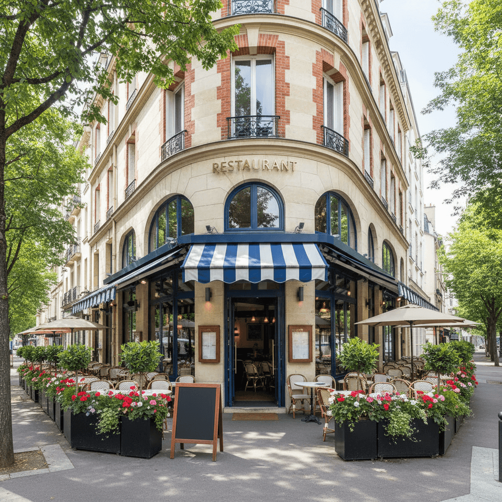 Restaurant 50 couverts à Levallois-Perret : terrasse - licence IV