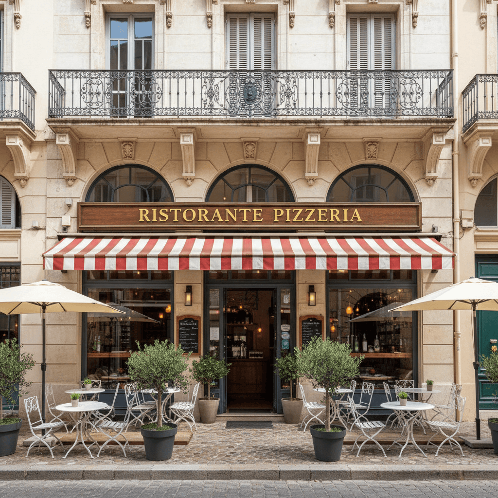 Restaurant 220m² à Nice : terrasse - licence IV