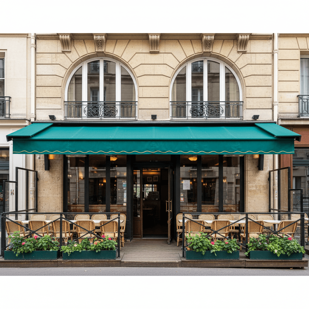 Restaurant 1 couverts à Paris : extraction - Image 1