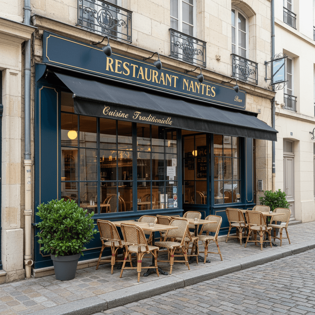 Restaurant 100m² à Nantes : terrasse - licence IV - Image 1