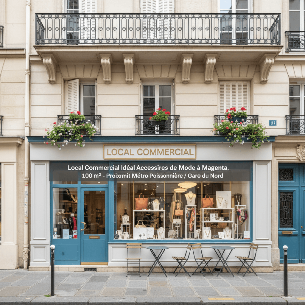 Local Commercial Idéal Restauration à Magenta - Image 1