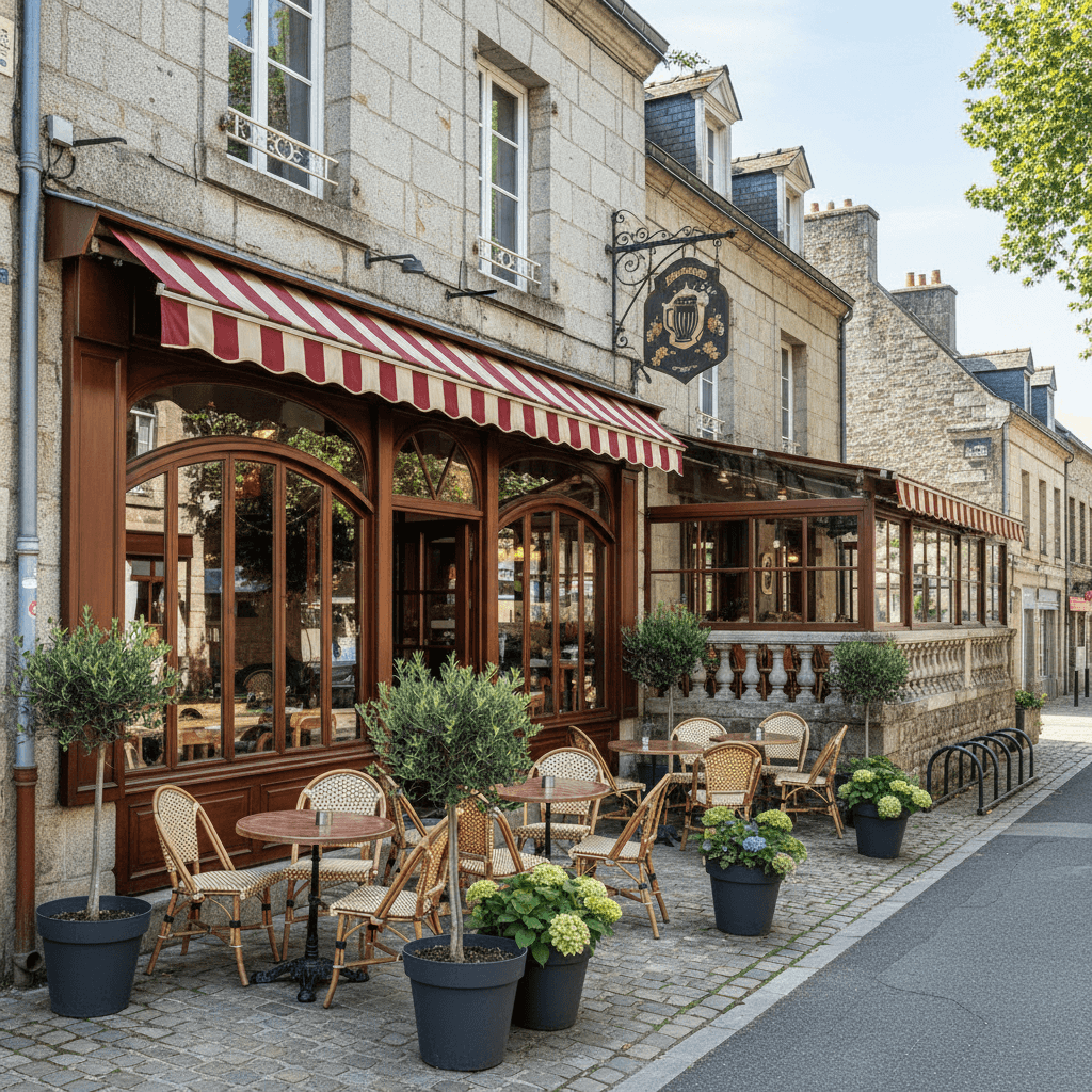 Bar-brasserie à Vannes : terrasse - licence IV - Image 1