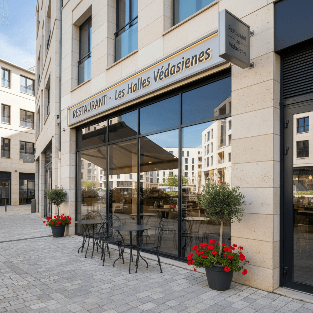 Restaurant 20m² à Montpellier : terrasse - extraction - Image 1