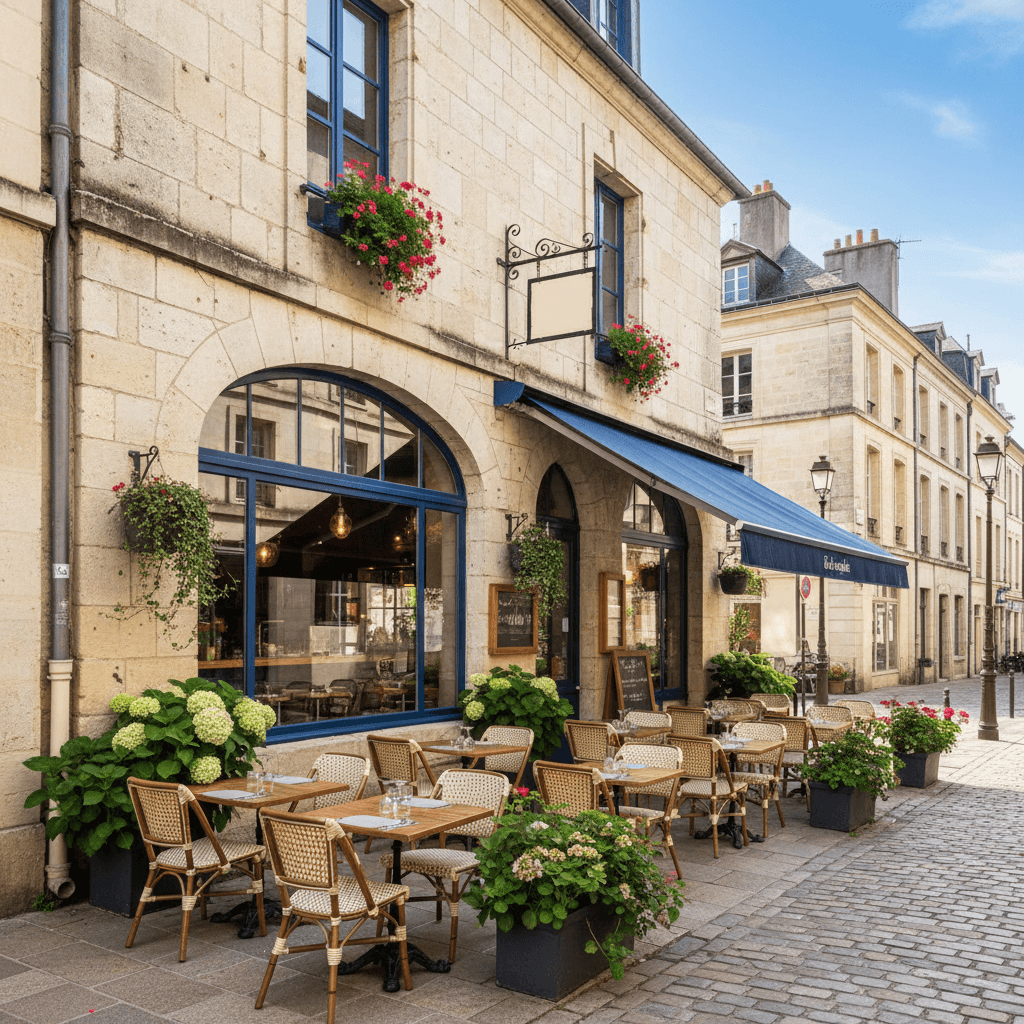 Restaurant à Cognac : terrasse - licence IV - Image 1
