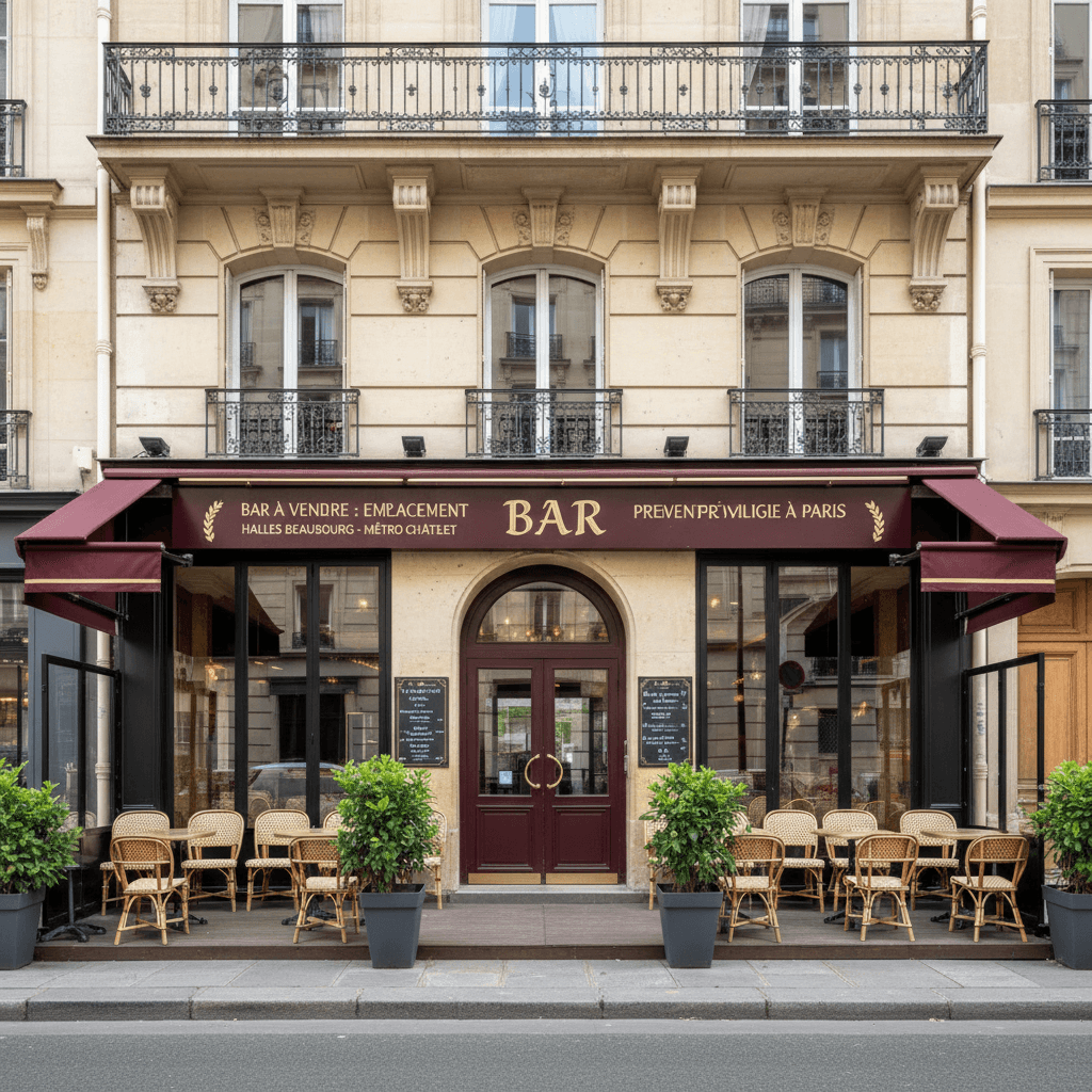 Bar à Vendre : Emplacement Privilégié à Paris