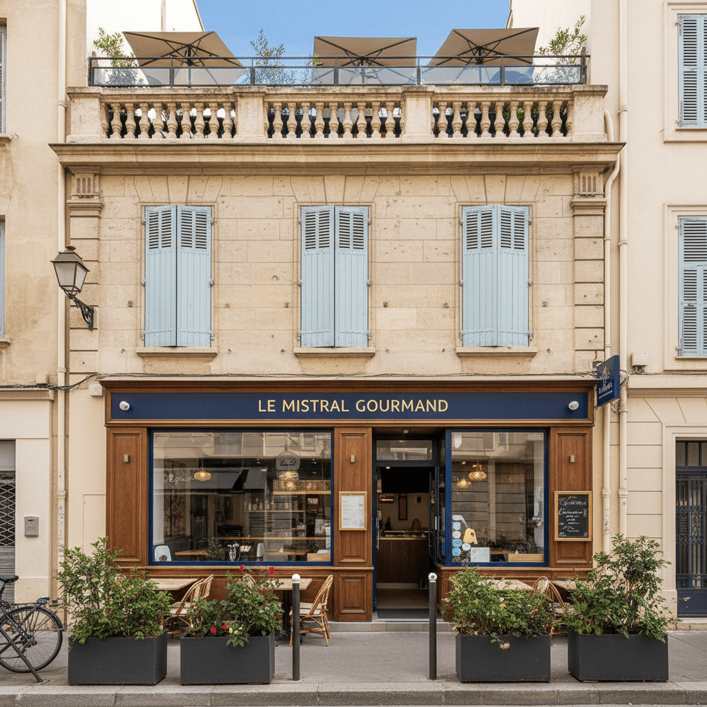 Fast-food 92m² à Marseille : terrasse - licence IV - Image 1