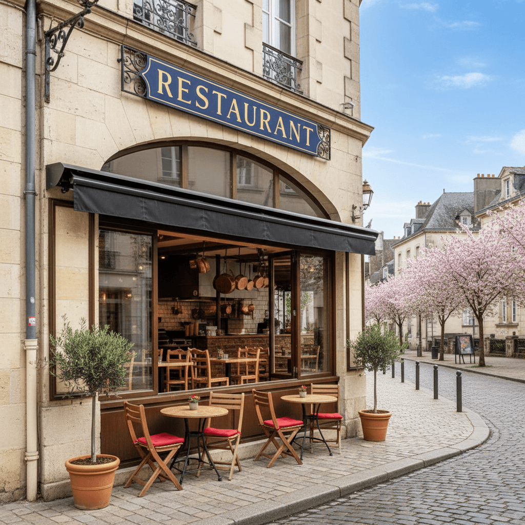Restaurant 80m² à Angers : licence IV - cuisine équipée