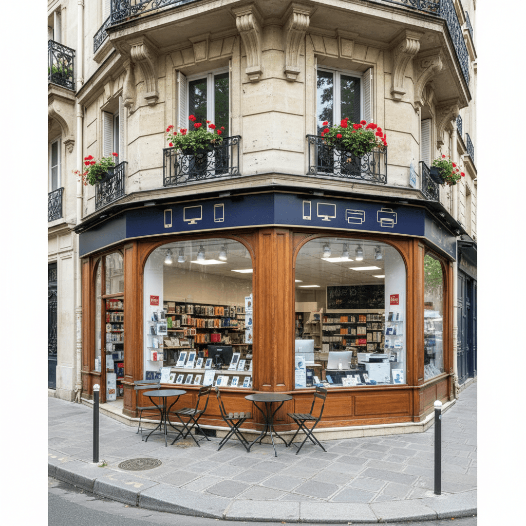 Local Commercial avec Belle Façade à Paris