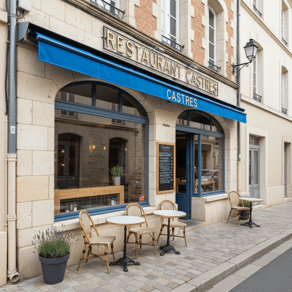 Restaurant 75m² à Castres : terrasse - licence IV - Image 1